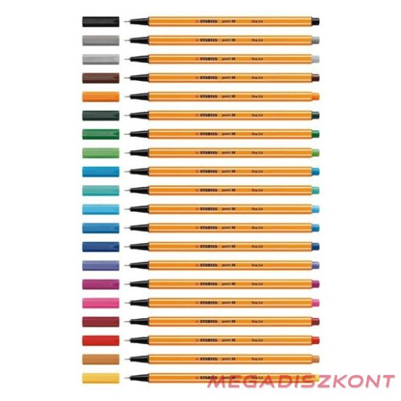 Tűfilc STABILO Point 88 Twin-pack 20 darabos