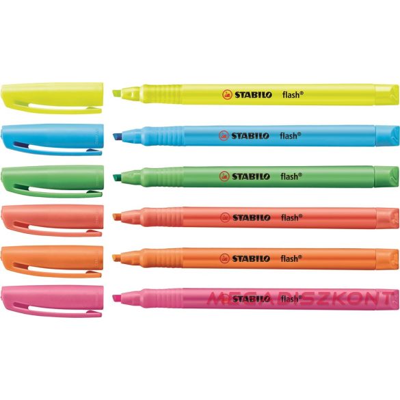 Szövegkiemelő STABILO Flash kék