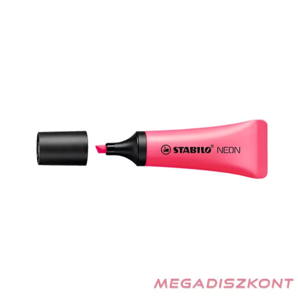 Szövegkiemelő STABILO neon rózsa
