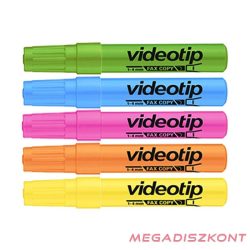 Szövegkiemelő készlet ICO Videotip 1-4mm 5 darabos