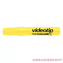 Szövegkiemelő ICO Videotip sárga 1-4mm