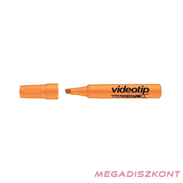 Szövegkiemelő ICO Videotip narancs 1-4mm