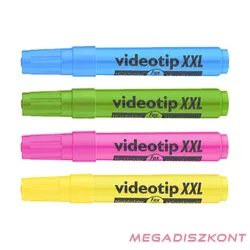 Szövegkiemelő készlet ICO Videotip XXL 1-4mm 4 darabos