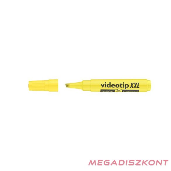 Szövegkiemelő ICO Videotip XXL sárga 1-4mm
