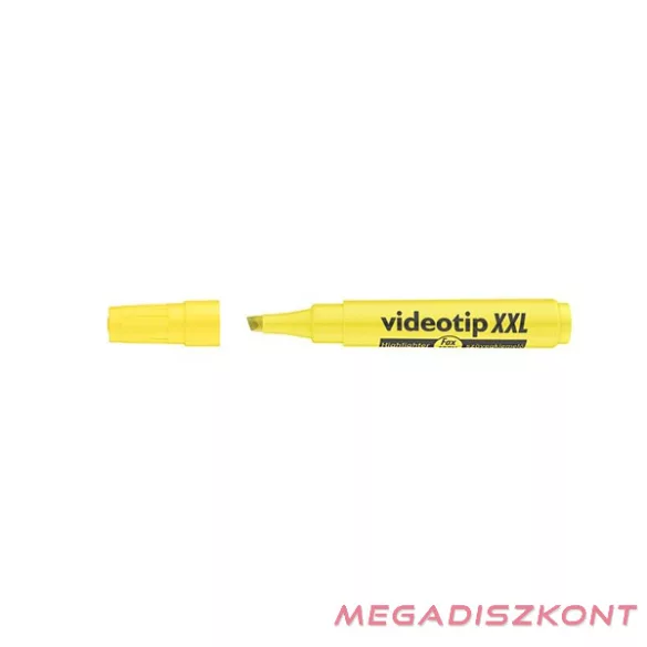 Szövegkiemelő ICO Videotip XXL sárga 1-4mm