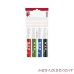 Flipchart marker ICO Artip 11 Teddy kerek 1-3mm 4 darabos
