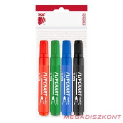Flipchart marker ICO Artip 11 XXL kerek 1-3mm 4 darabos