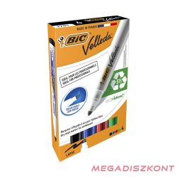 Táblamarker BIC Velleda 1701 kerek 4 darabos