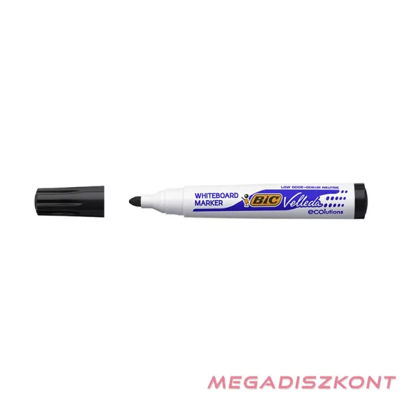 Táblamarker BIC Velleda 1701 kerek fekete