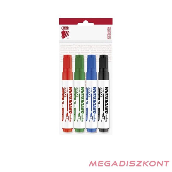 Táblamarker ICO Plan 11 XXL kerek 1-3mm 4 darabos