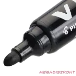 Táblamarker PILOT V-Board Master kerek fekete