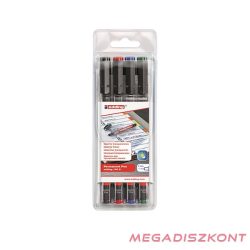 Alkoholos marker EDDING 140S 4 darabos