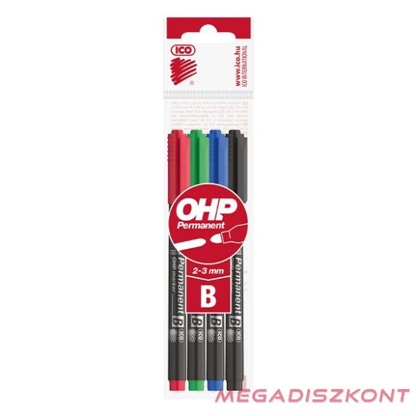 Alkoholos marker ICO OHP B 4 darabos