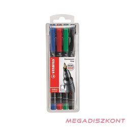 Alkoholos marker STABILO 842 F 4 darabos