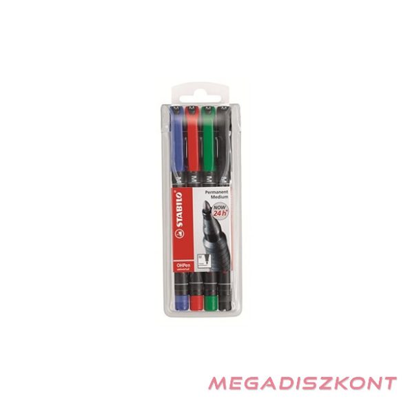 Alkoholos marker STABILO 843 M 4 darabos