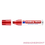 Alkoholos marker EDDING 800 piros