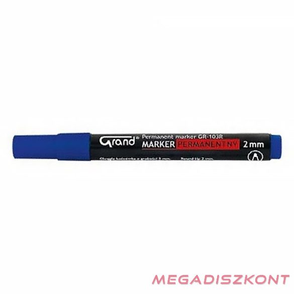 Alkoholos marker GRAND kerek kék