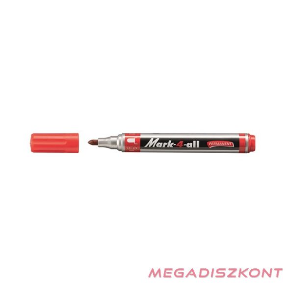 Alkoholos marker STABILO Mark-4 All piros