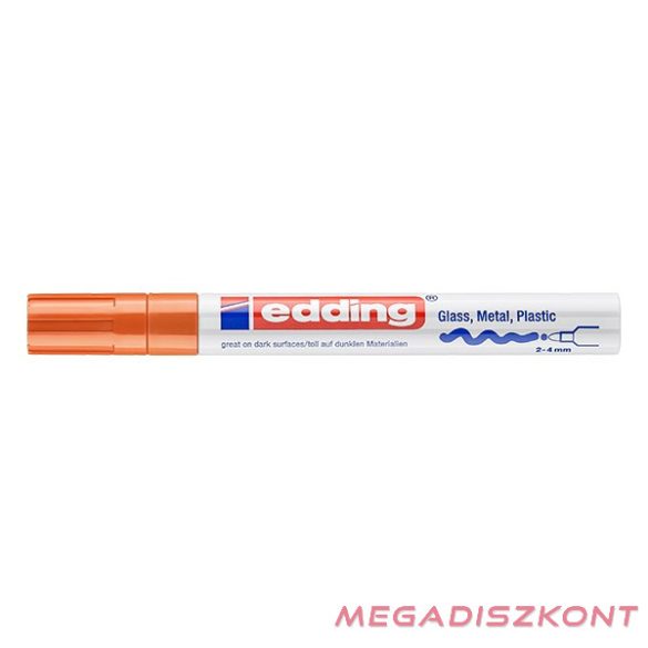 Lakkmarker EDDING 750 2-4mm narancs