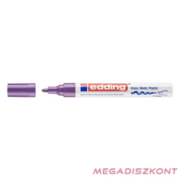 Lakkmarker EDDING 750 2-4mm lila