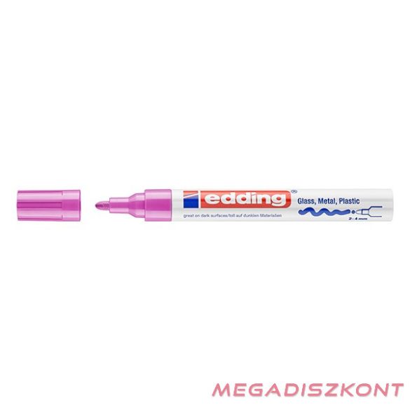 Lakkmarker EDDING 750 2-4mm rózsa