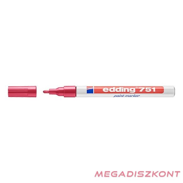 Lakkmarker EDDING 751 1-2mm piros