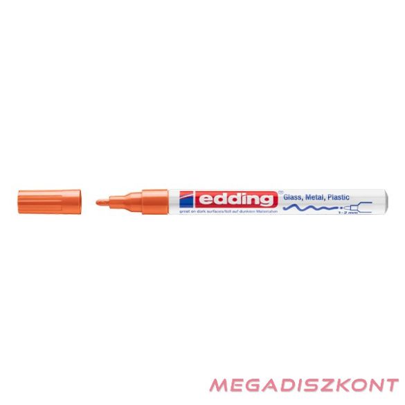 Lakkmarker EDDING 751 1-2mm narancs