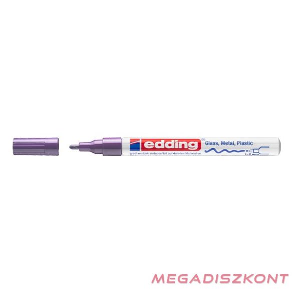 Lakkmarker EDDING 751 1-2mm lila