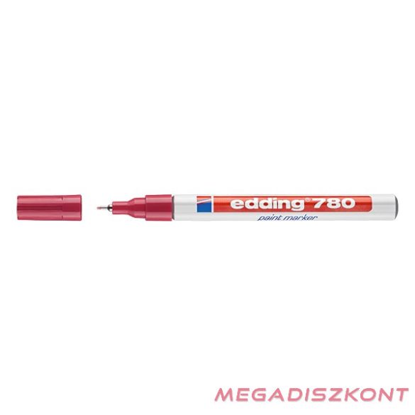 Lakkmarker EDDING 780 0,8 mm piros