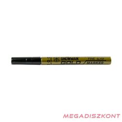 Lakkmarker SNOWMAN FGP-12 3mm Fine arany