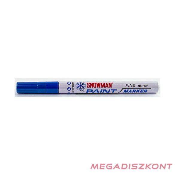 Lakkmarker SNOWMAN/DEC FCP-12 3mm Fine középkék