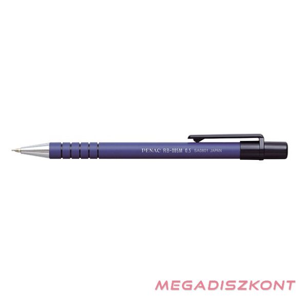 Nyomósirón PENAC RB-085M 0,5mm kék