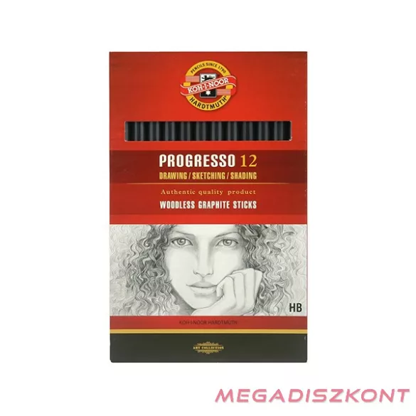 Grafitceruza KOH-I-NOOR 8911 Progresso HB hengeres