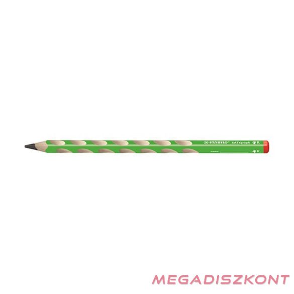 Grafitceruza STABILO Easygraph HB háromszögletű jobbkezes zöld