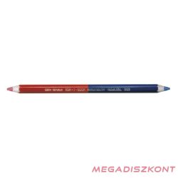 Postairón KOH-I-NOOR 3423 hatszögletű vastag piros-kék