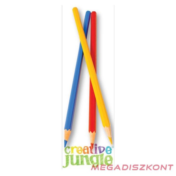 Színes ceruza CREATIVE JUNGLE hatszögletű 6 darabos