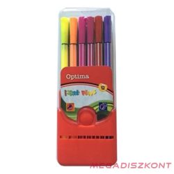 Filctoll OPTIMA műanyag tokos 12 darabos