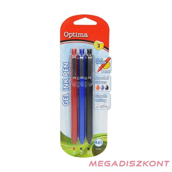 Zseléstoll készlet OPTIMA 461 irodai színek 3 darabos