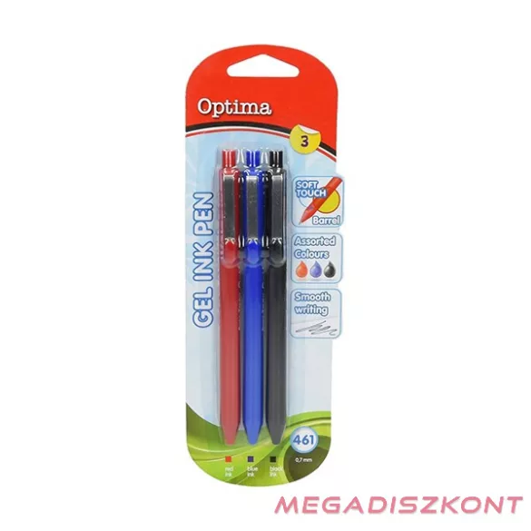 Zseléstoll készlet OPTIMA 461 irodai színek 3 darabos