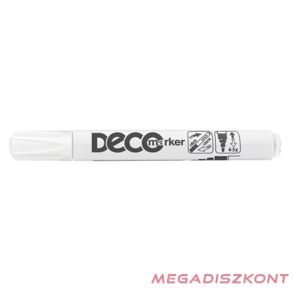 Lakkmarker ICO DecoMarker 2-4mm fehér