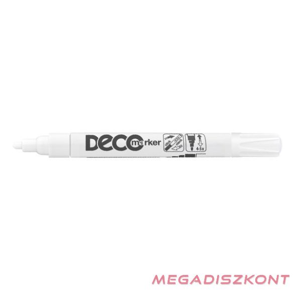 Lakkmarker ICO DecoMarker 2-4mm fehér
