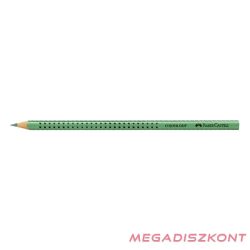   Színes ceruza FABER-CASTELL Grip 2001 háromszögletű metál zöld