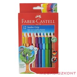  Színes ceruza FABER-CASTELL Jumbo Grip háromszögletű 12 darabos