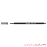 Filctoll STABILO Pen 68 metallic ezüst