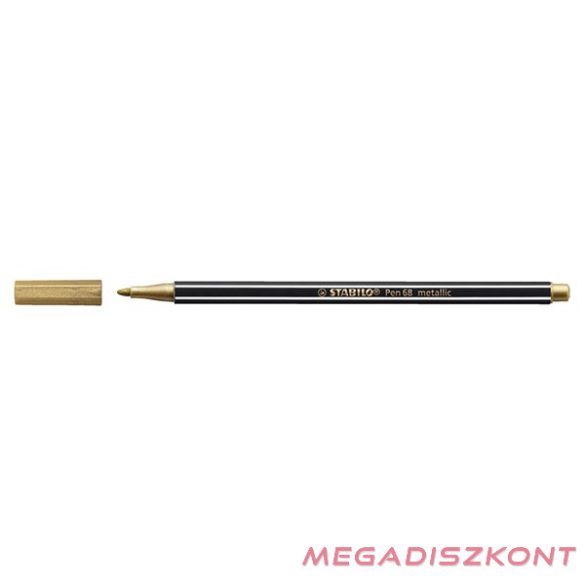 Filctoll STABILO Pen 68 metallic arany