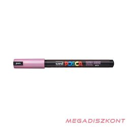 Filctoll UNI Posca PC-1MR metál rózsaszín