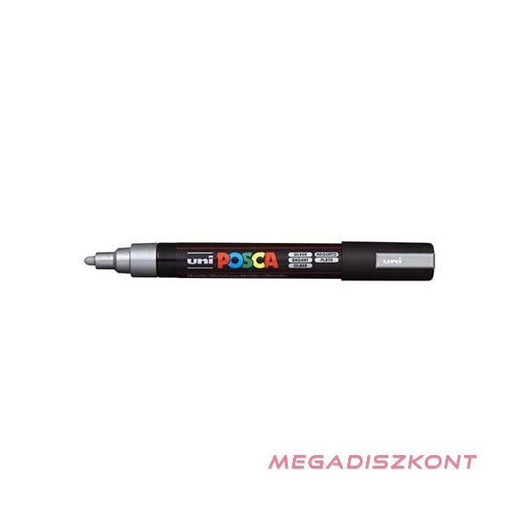 Filctoll UNI Posca PC-5M ezüst