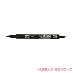Alkoholos marker PILOT Twin BeGreen fekete