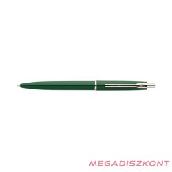 Golyóstoll ICO Blanka K műanyag nyomógombos zöld 0,8 mm
