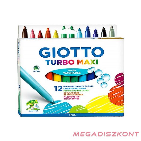 Filctoll GIOTTO Turbo Maxi vastag akasztható 12 darabos